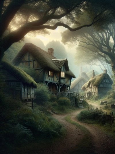 обложка аудиокниги Тайна деревни в лесу