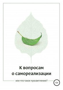 обложка аудиокниги К вопросам о самореализации, или что такое просветление?
