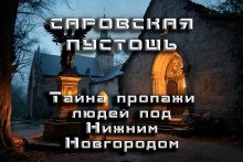 обложка аудиокниги Саровская Пустошь