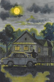 обложка аудиокниги Голубой огонек