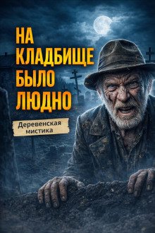 обложка аудиокниги На кладбище было людно