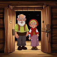 обложка аудиокниги Старуха, дверь закрой