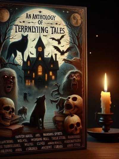 обложка аудиокниги 4 страшных истории