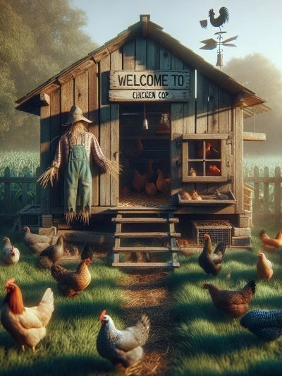 обложка аудиокниги Добро пожаловать в курятник