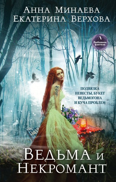 обложка аудиокниги Ведьма и Некромант