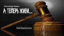 обложка аудиокниги А теперь живи...