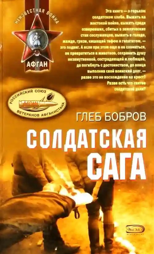 обложка аудиокниги Солдатская сага