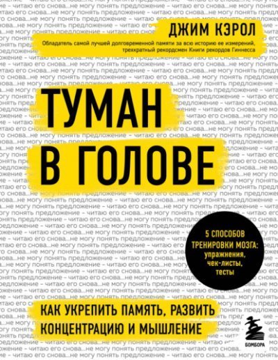 обложка аудиокниги Туман в голове. Как укрепить память, развить концентрацию и мышление