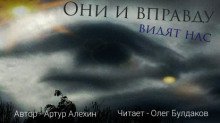 обложка аудиокниги Они и вправду видят нас