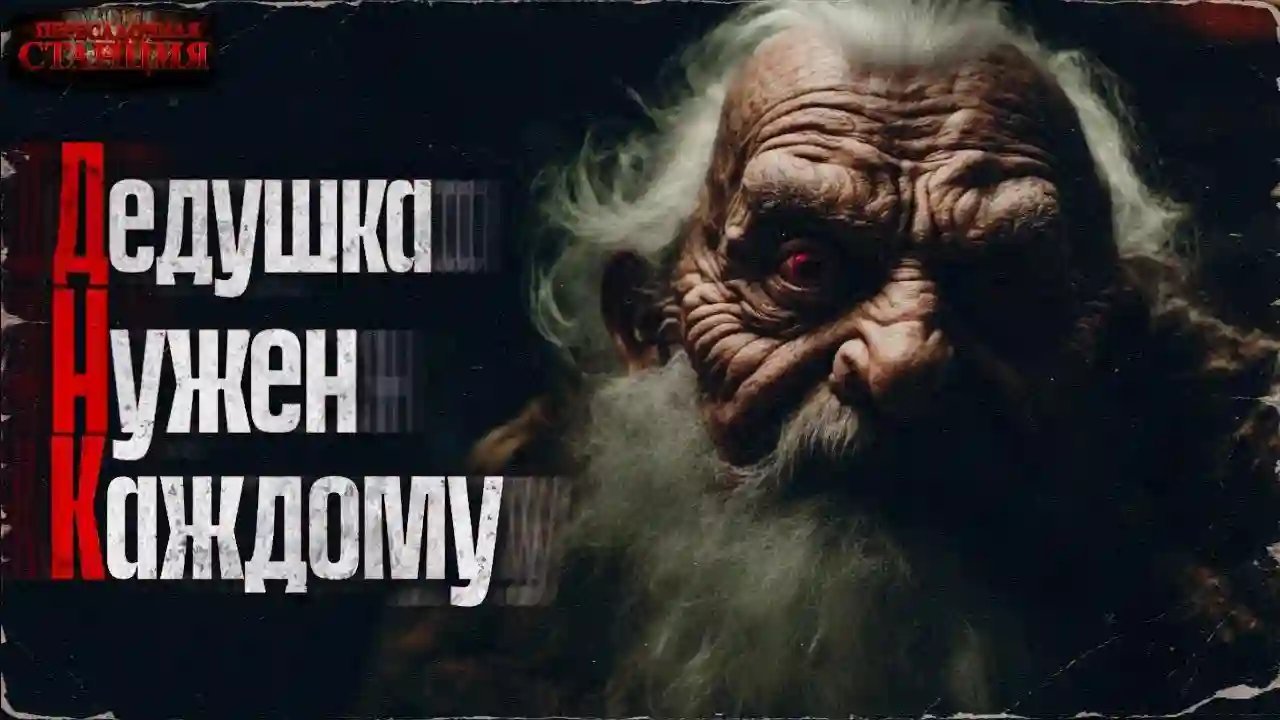 обложка аудиокниги ДНК (дедушка нужен каждому)