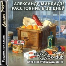 обложка аудиокниги Расстояние в тридцать дней