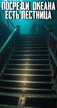 обложка аудиокниги Посреди океана есть лестница