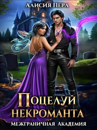 обложка аудиокниги Поцелуй некроманта