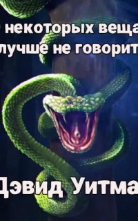 обложка аудиокниги О некоторых вещах лучше не говорить