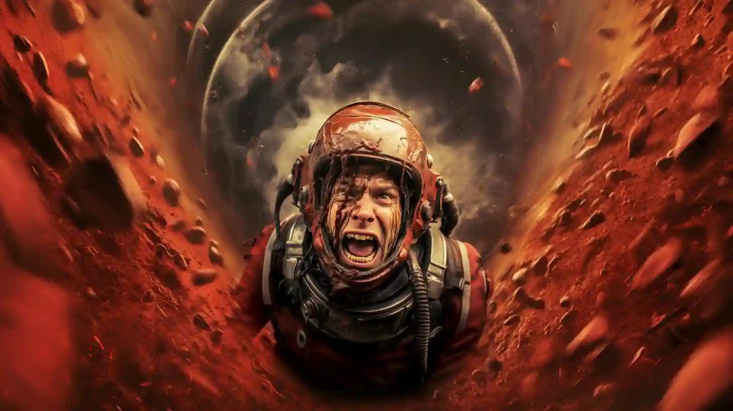 обложка аудиокниги Тени на Марсе