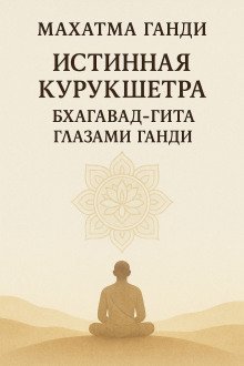 обложка аудиокниги Истинная Курукшетра. Бхагавад-Гита глазами Ганди