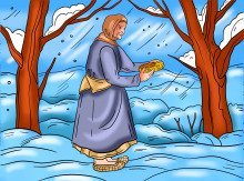 обложка аудиокниги Как старуха нашла лапоть