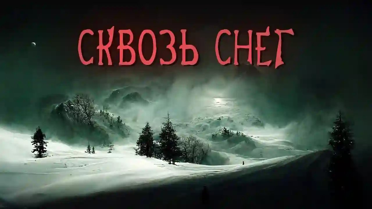 обложка аудиокниги Сквозь снег