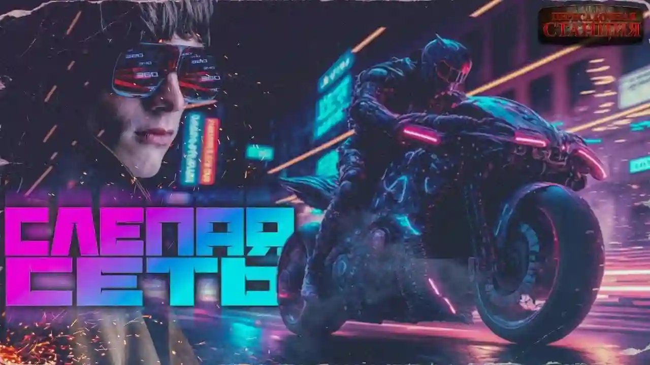 обложка аудиокниги Слепая сеть