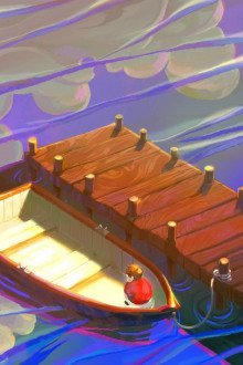 обложка аудиокниги В лодке